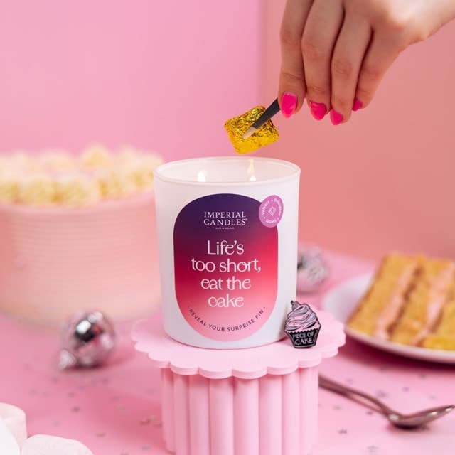 Life Is Too Short Eat The Cake Candle - 2