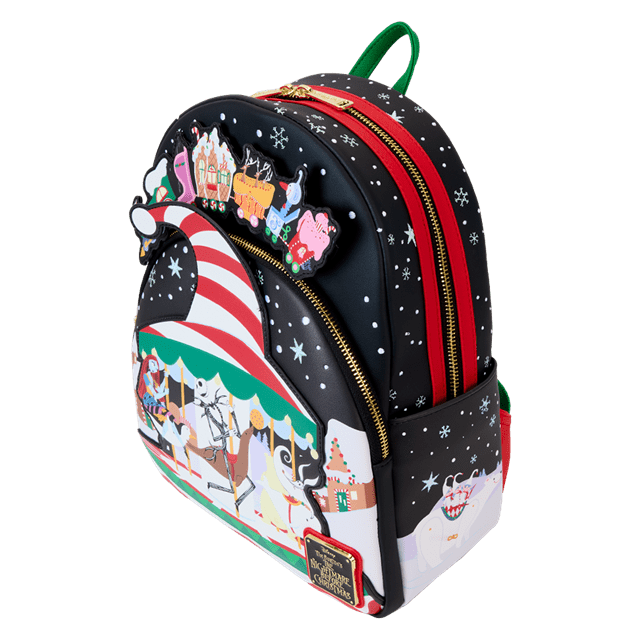 Journey To Christmas Town Nightmare Before Christmas Loungefly Mini Backpack - 5