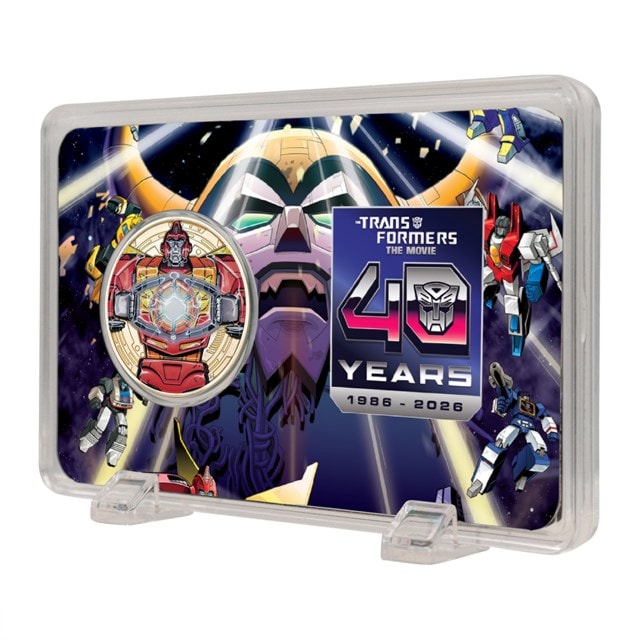 The Transformers The Movie 40th Anniversary Limited Edition 24K Gold Plated Presentation Coin - 3