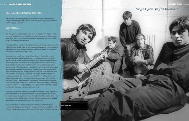 Don't Look Back Oasis The Illustrated Biography - 4