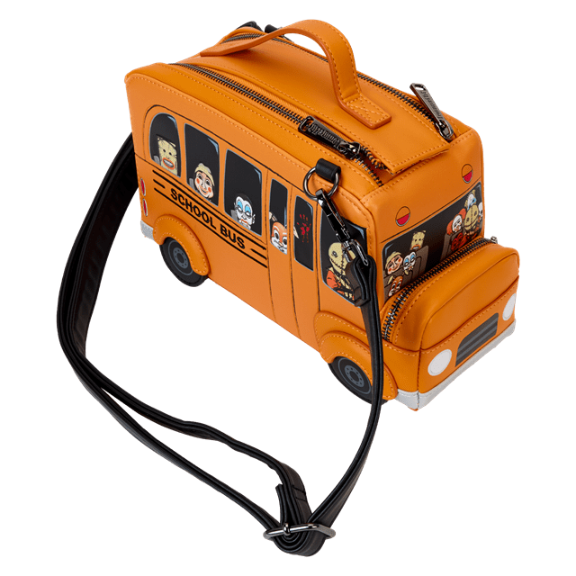 School Bus Trick R Treat Loungefly Crossbody Bag - 4