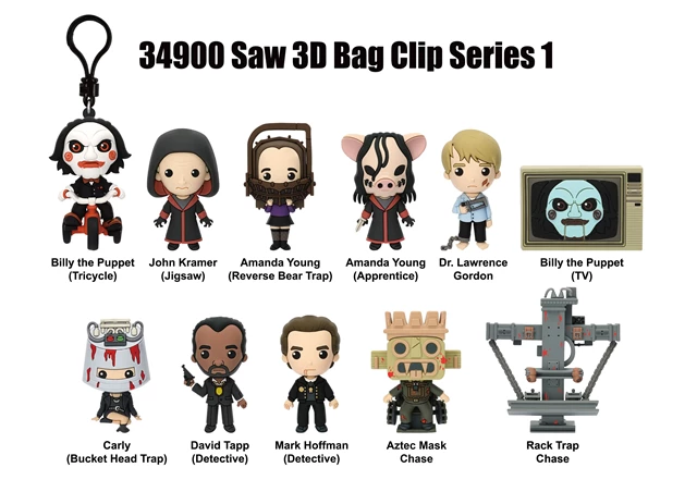 Saw Series 1 Bag Clips - 2