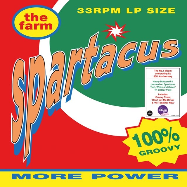 Spartacus - Red, White, and Green Vinyl (National Album Day 2026) - 2