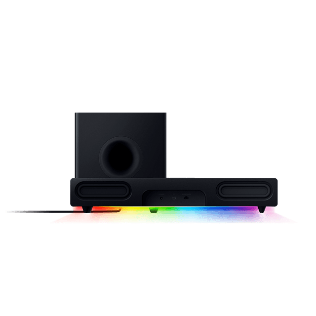 RAZER Leviathan V2 2.1 PC Soundbar with Subwoofer - Black - 12