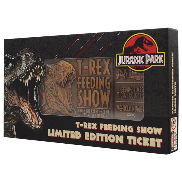 Jurassic Park Feeding Show Replica Ticket - 2