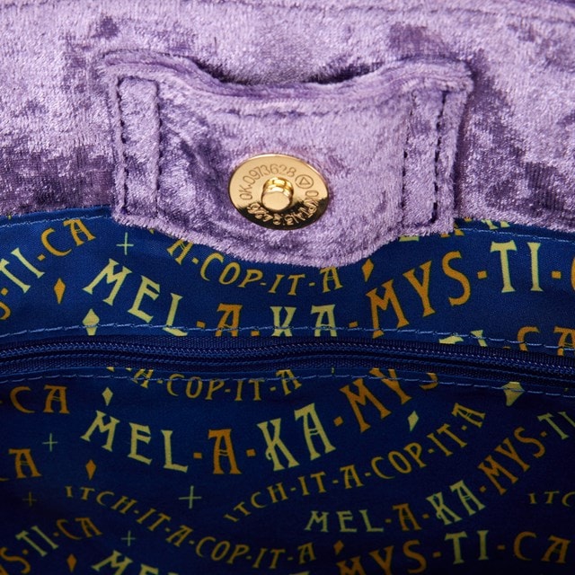 Velvet Broom Handle Hocus Pocus Loungefly Handbag - 4