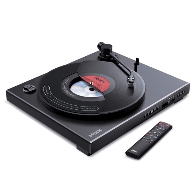 Mixx Audio Analog Plus Black Fully Automatic Bluetooth Turntable & CD Player - 3