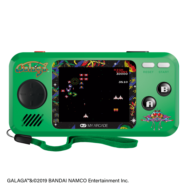 Pocket Player Galaga (3 Games in 1) My Arcade Portable Gaming System - 1