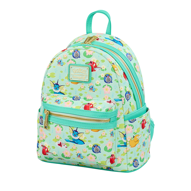 Water Type Pokemon hmv Exclusive Loungefly Mini Backpack - 2