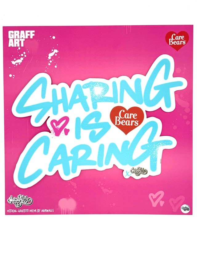 Sharing Is Caring Care Bears MurWalls Wall Art - 1