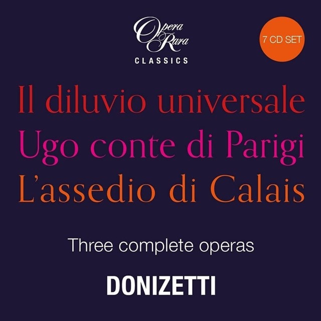 Donizetti: Three Complete Operas - 1