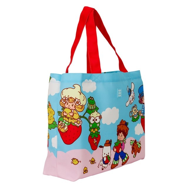 Sanrio X Strawberry Shortcake Loungefly Oversized Canvas Tote Bag - 4