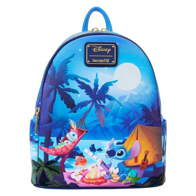Camping Cuties Mini Backpack Lilo And Stitch Loungefly - 1