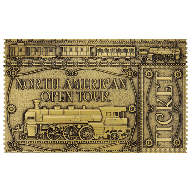 Ticket To Ride North American Open Tour Ticket Collectible - 6