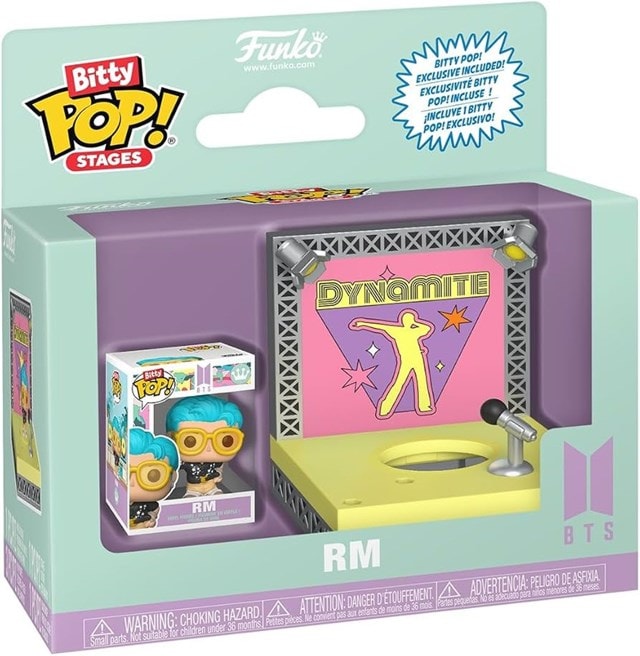 RM With Stage BTS Dynamite Funko Bitty Pop Single - 2