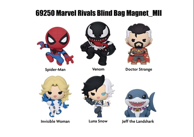 Marvel Rivals 3D Foam Magnets Blind Bag - 2