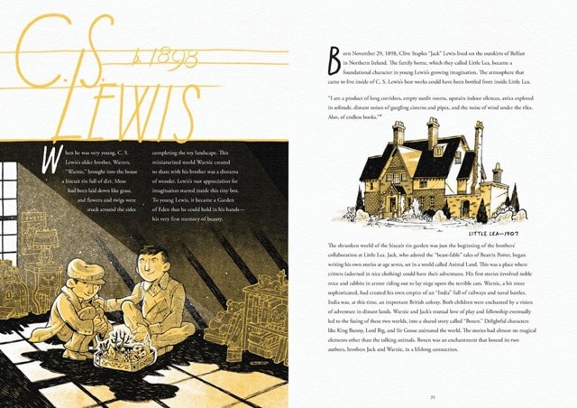 The Mythmakers: The Remarkable Fellowship Of C.S. Lewis & J.R.R. Tolkien Hardback By John Hendrix - 4