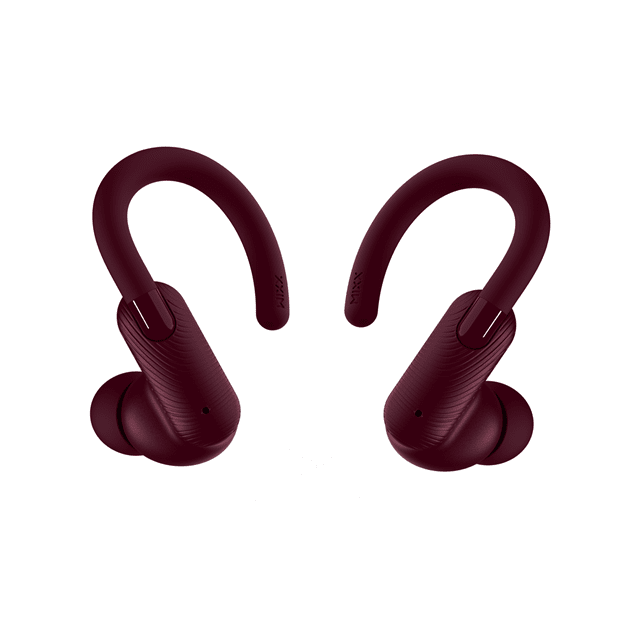 Mixx Audio StreamBuds Sports Charge 2 Burgundy True Wireless Bluetooth Earphones - 2