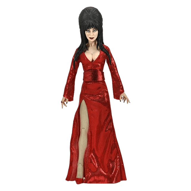 Red Fright And Boo Elvira Neca Clothed Figure - 1