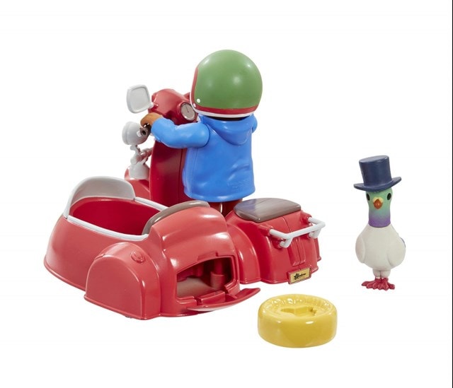 Paddington Bear Bike And Side Car Action Figures - 3