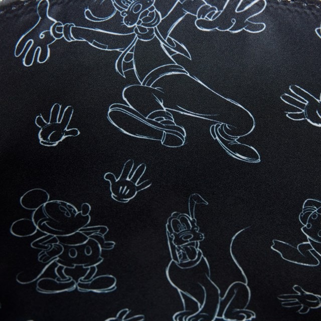 Mickey Mouse Sketched Loungefly Crossbody Bag - 4