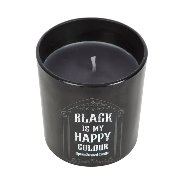 Black Is My Happy Colour Opium Candle - 2