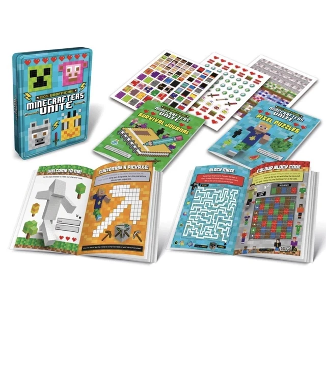 Minecrafters Unite Tin Of Books - 2