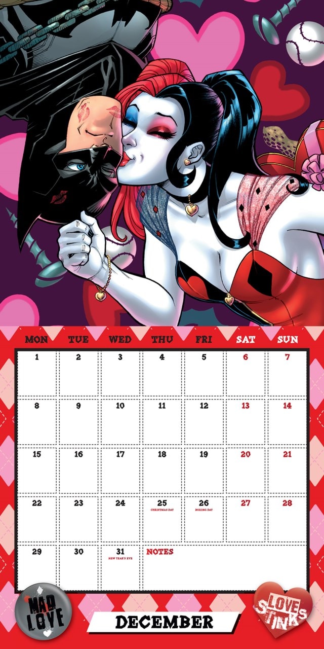 Harley Quinn 2025 Square Calendar - 4