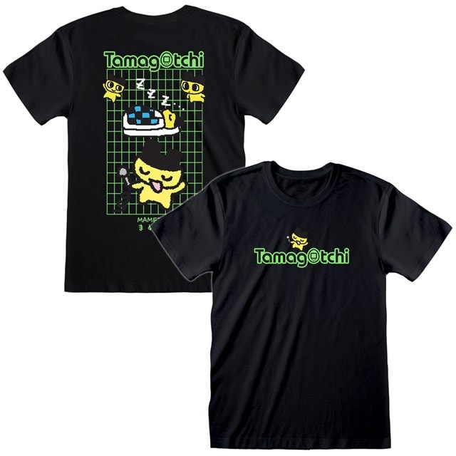 Grid Tamagotchi Black Tee T-Shirt Free shipping over £20 HMV