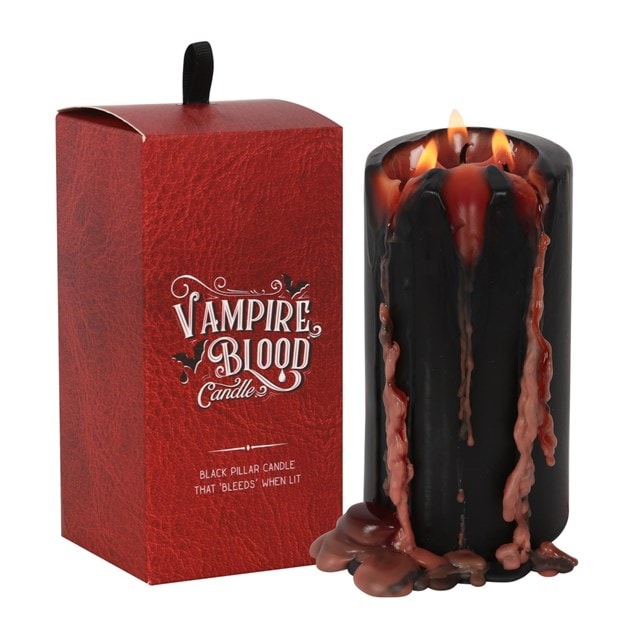 Large Vampire Blood Pillar Candle - 1