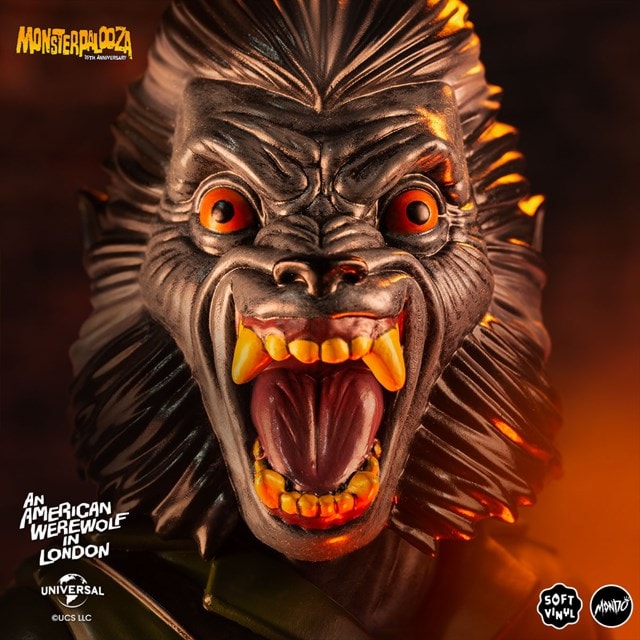 An American Werewolf In London Nightmare Demon Werewolf 10" Mondo Soft Vinyl Figurine - 7