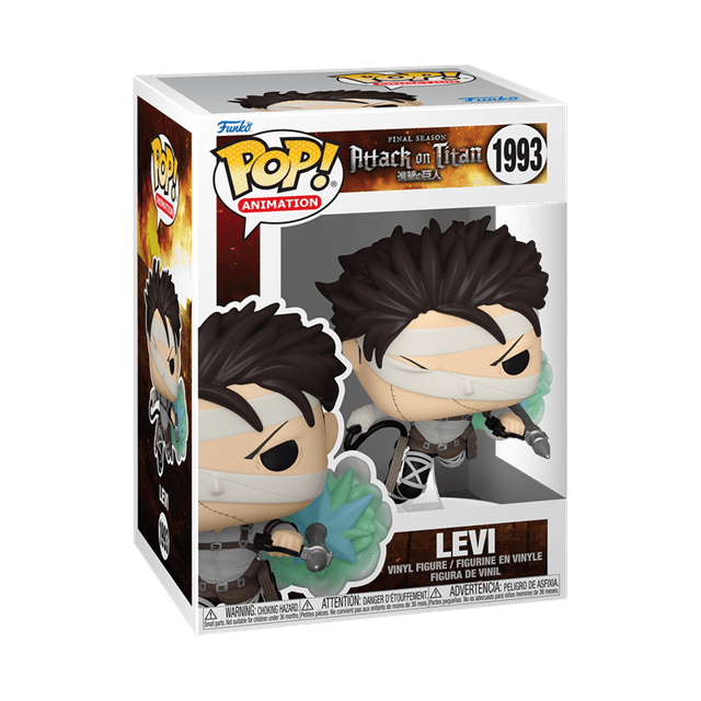 Levi With Bandages 1993 Attack On Titan Funko Pop Vinyl - 2