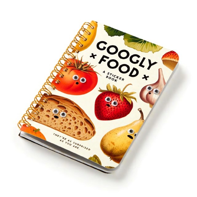 Googly Food Sticker Book - 1