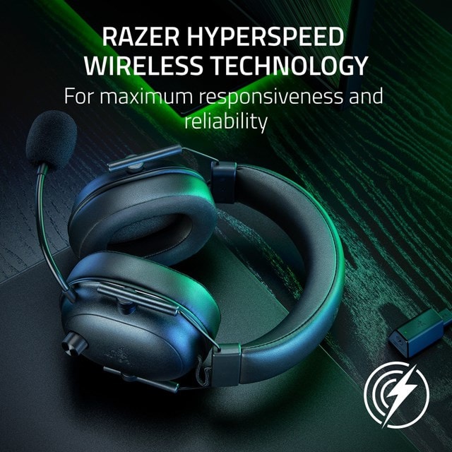 RAZER BlackShark V2 Hyperspeed Wireless Gaming Headset - Black - 4