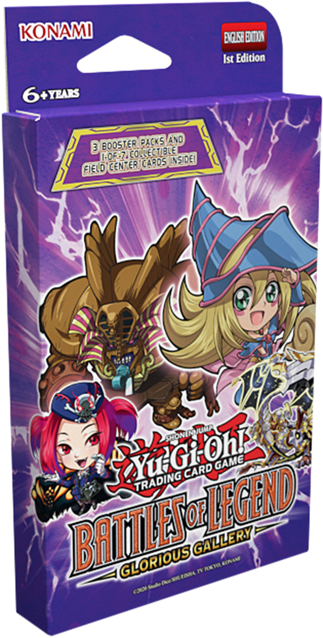 Battles Of Legend Glorious Gallery 3 Pack Tuckbox Yu-Gi-Oh! Trading Cards |  HMV Store