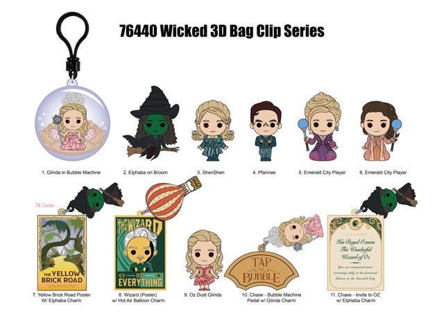Wicked Series 3 Bag Clips - 2