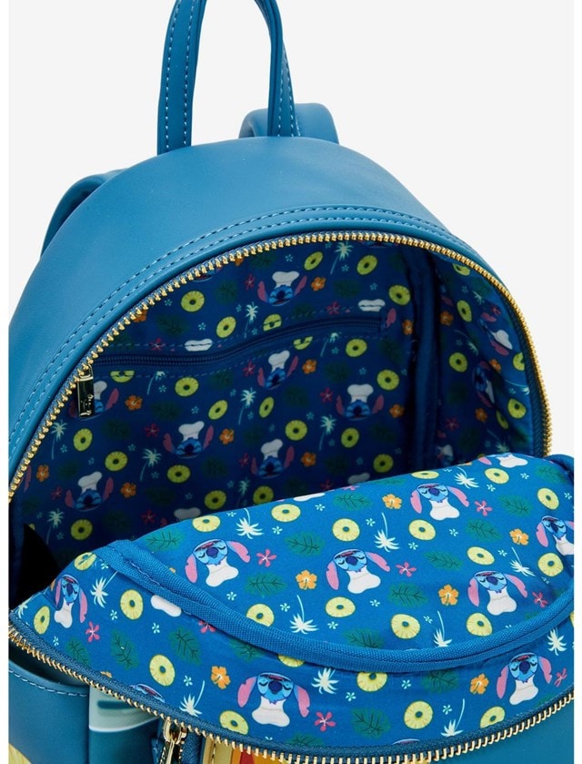 Stitch Pineapple Pizza Mini Backpack hmv Exclusive Loungefly - 2
