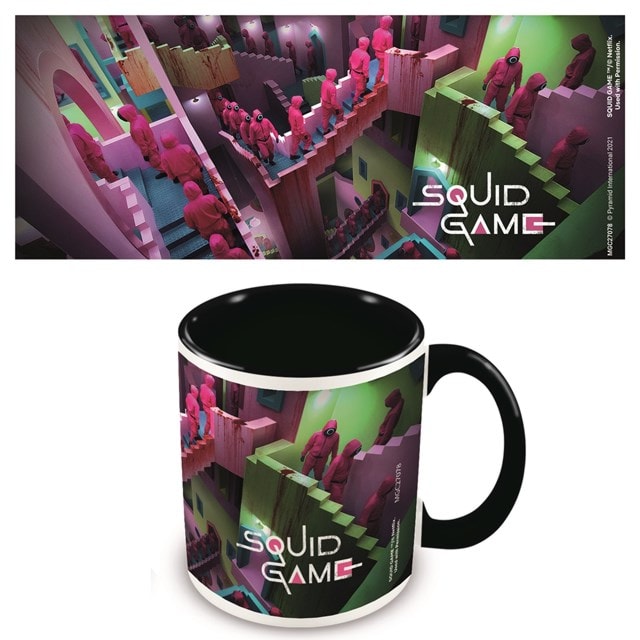 Squid Game Stairs Coloured Inner Mug - 1