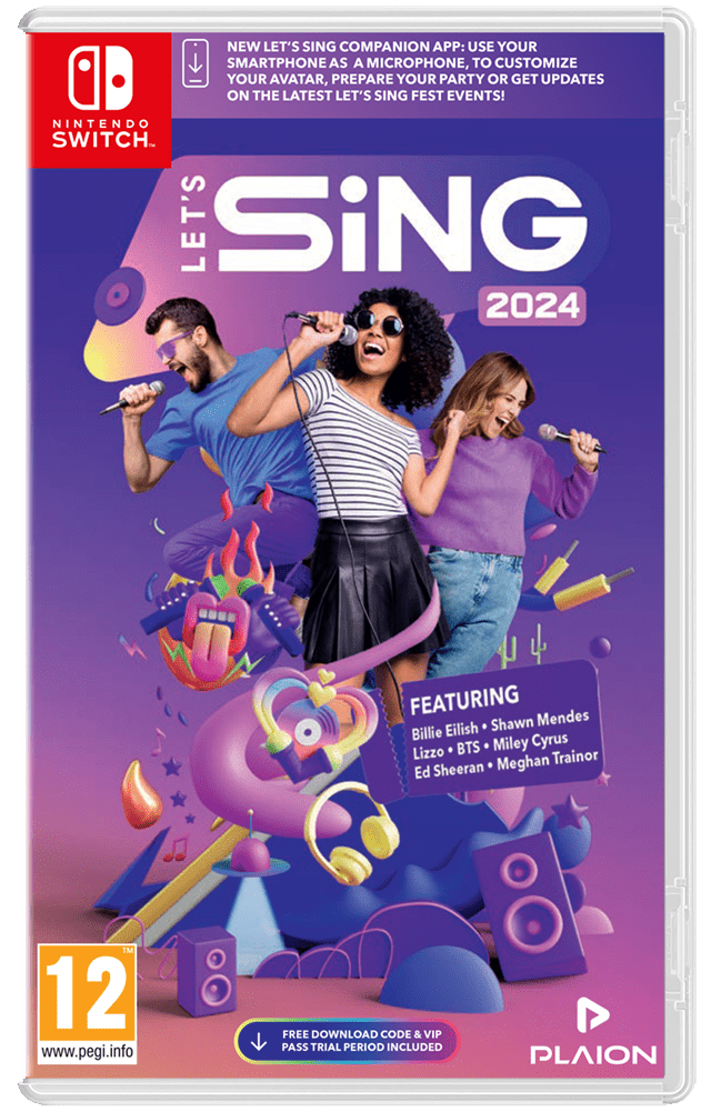 Let's Sing 2024 (Nintendo Switch) Nintendo Switch Game Free