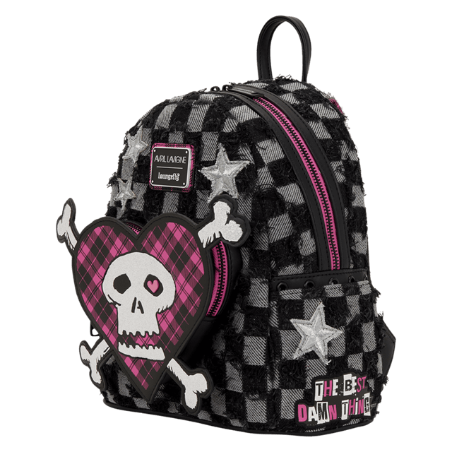 Avril Lavigne Cosplay Loungefly Mini Backpack - 2