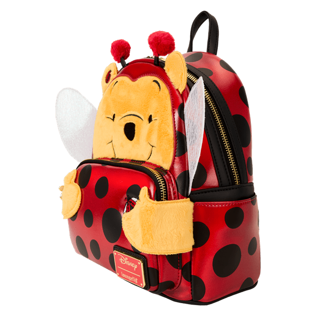 Ladybug Pooh Cosplay Winnie The Pooh Loungefly Mini Backpack - 2