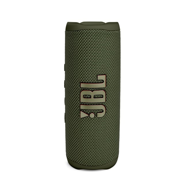 JBL Flip 6 Green Bluetooth Speaker - 1