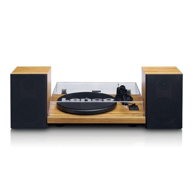 Lenco LS-500 Wood Turntable and Speakers - 3