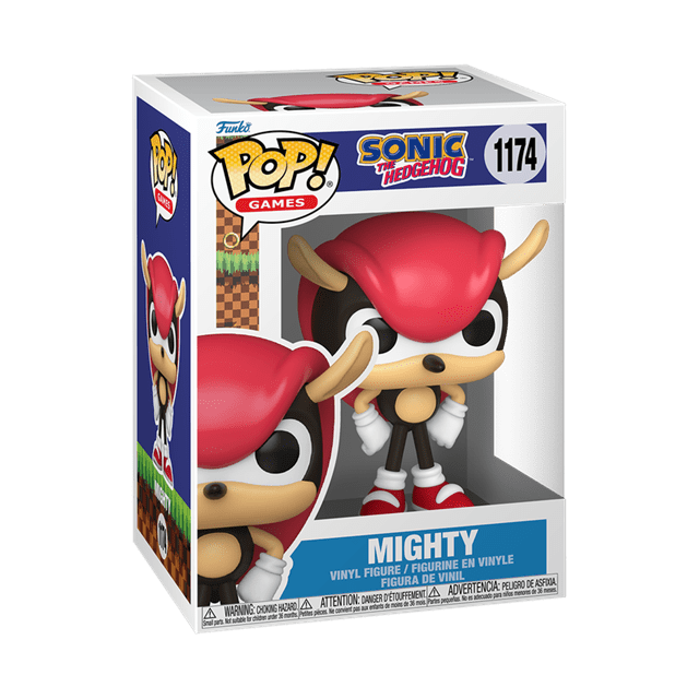 Mighty The Armadillo 1174 Sonic The Hedgehog Funko Pop Vinyl - 2