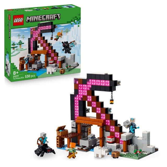 Pickaxe Mine Minecraft LEGO - 9