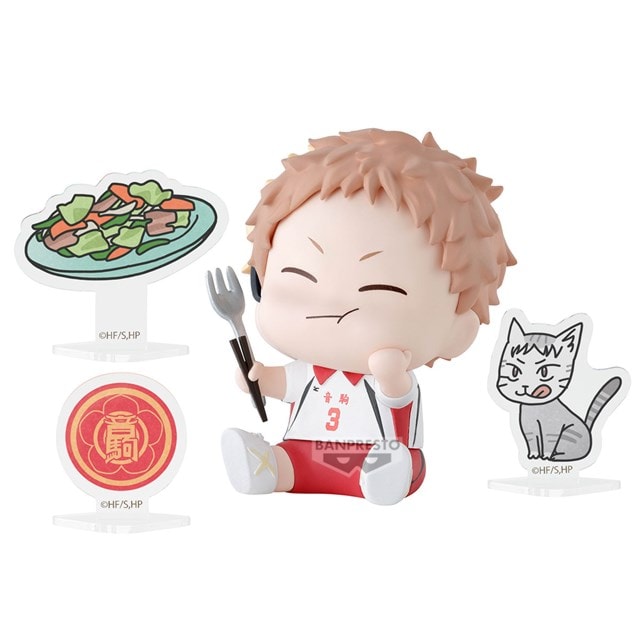 Haikyu!! Happy Figure Collection Box Banpresto Figurine Assortment - 8