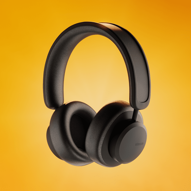 Urbanista Los Angeles Midnight Black Solar Powered Active Noise Cancelling Bluetooth Headphones - 2