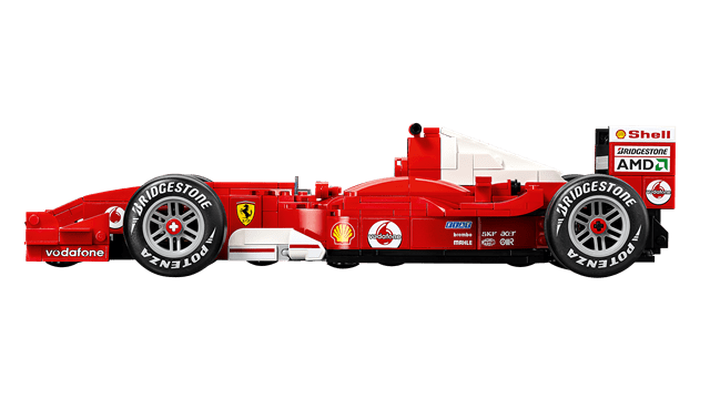 Ferrari F2004 & Michael Schumacher LEGO Icons - 4