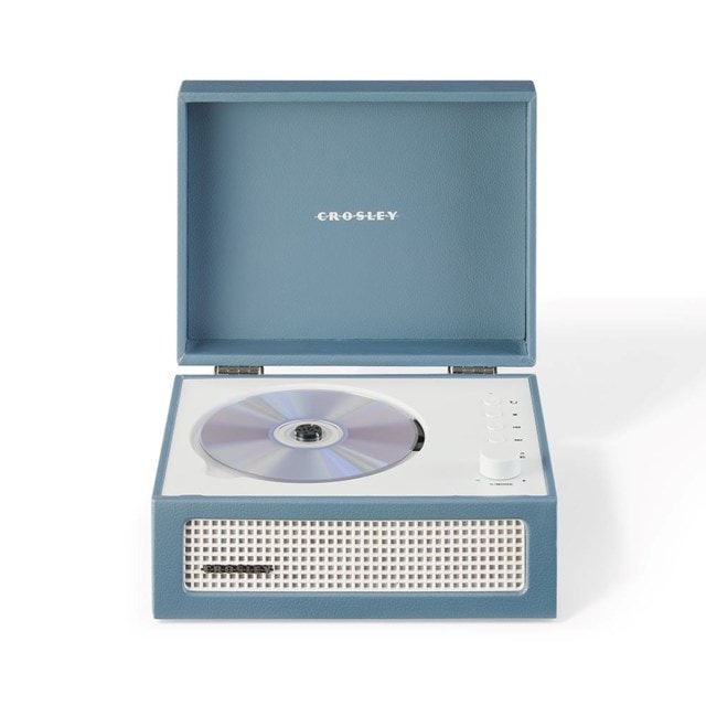 Crosley Voyager CD Washed Blue CD Player - 16