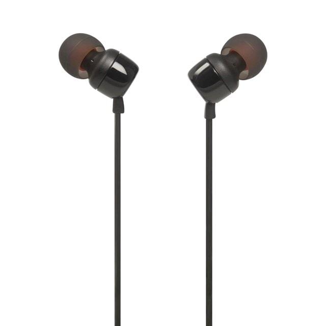 JBL Tune T110 Black Earphones - 3